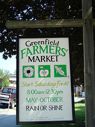 Farmers' Market Sign