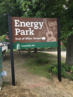 Energy Park Sign