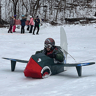 Cardboard Sleds