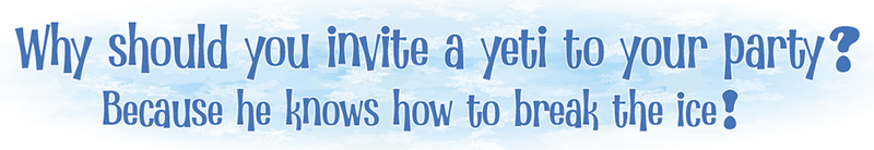 Yeti Joke